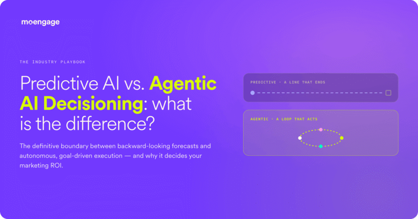 Predictive AI vs. Agentic AI Decisioning: What Is the Difference?