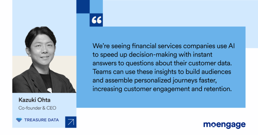 Quote from Kazuki Ohta, Co-Founder and CEO of Treasure Data,