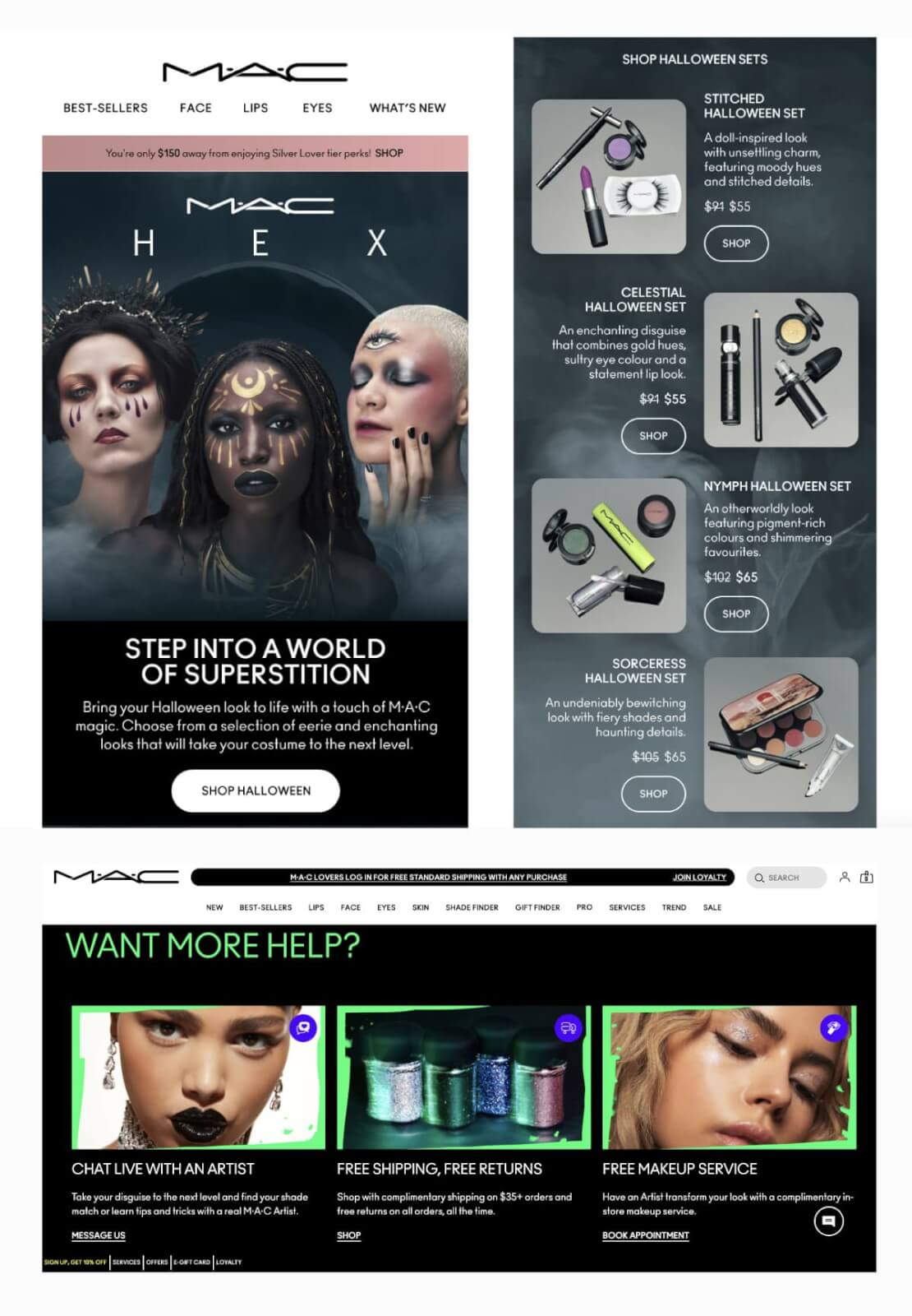 Halloween Marketing Campaigns by MAC Cosmetics 