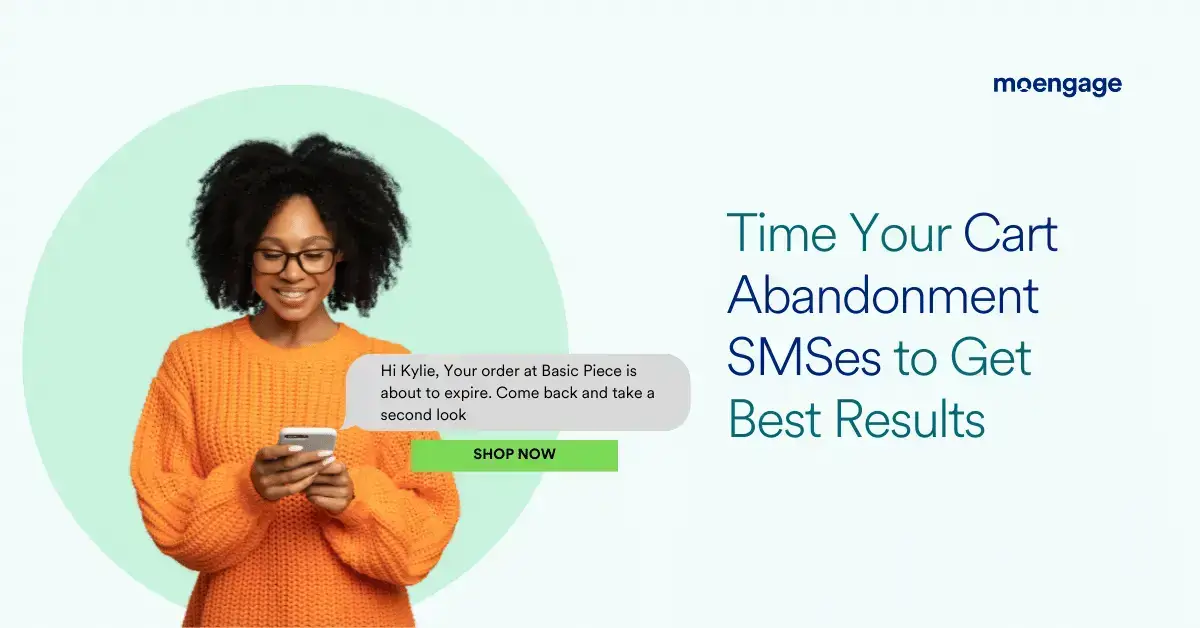Every business needs a compelling abandoned cart SMS flow. 