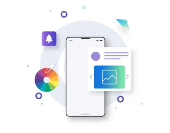Mobile personalization techniques and push notifications