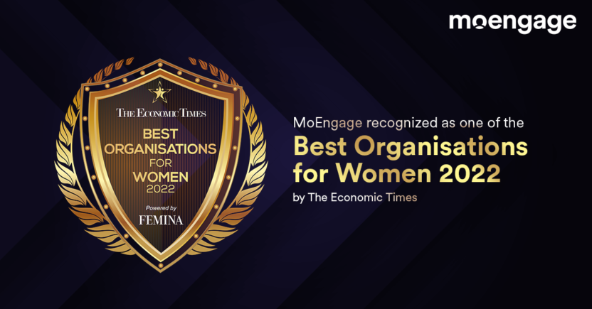 MoEngage is Recognized as One of The Best Organizations For Women 2022
