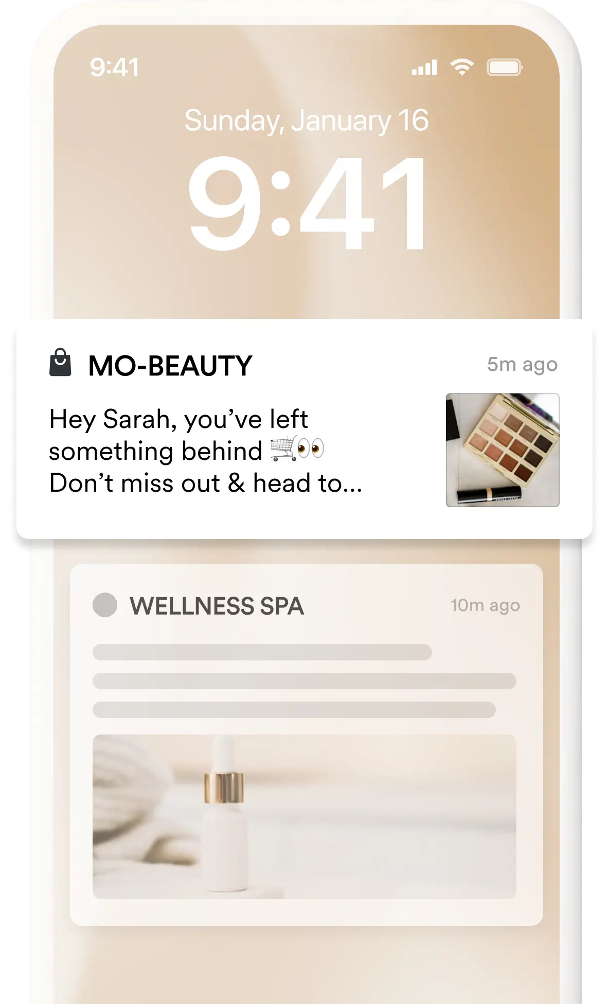 Card mobile graphic