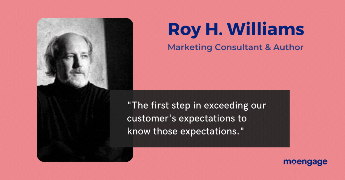 customer loyalty roy quote