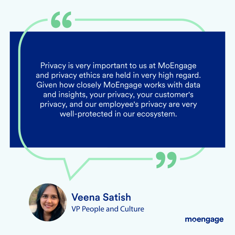 Privacy and security are at the heart of our product offerings.