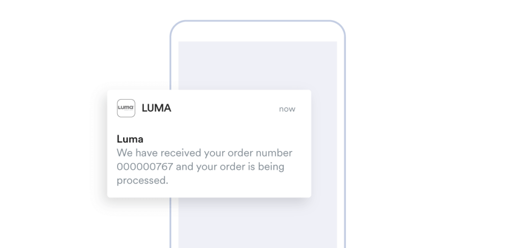 Push notifications Order-and-Delivery-Status