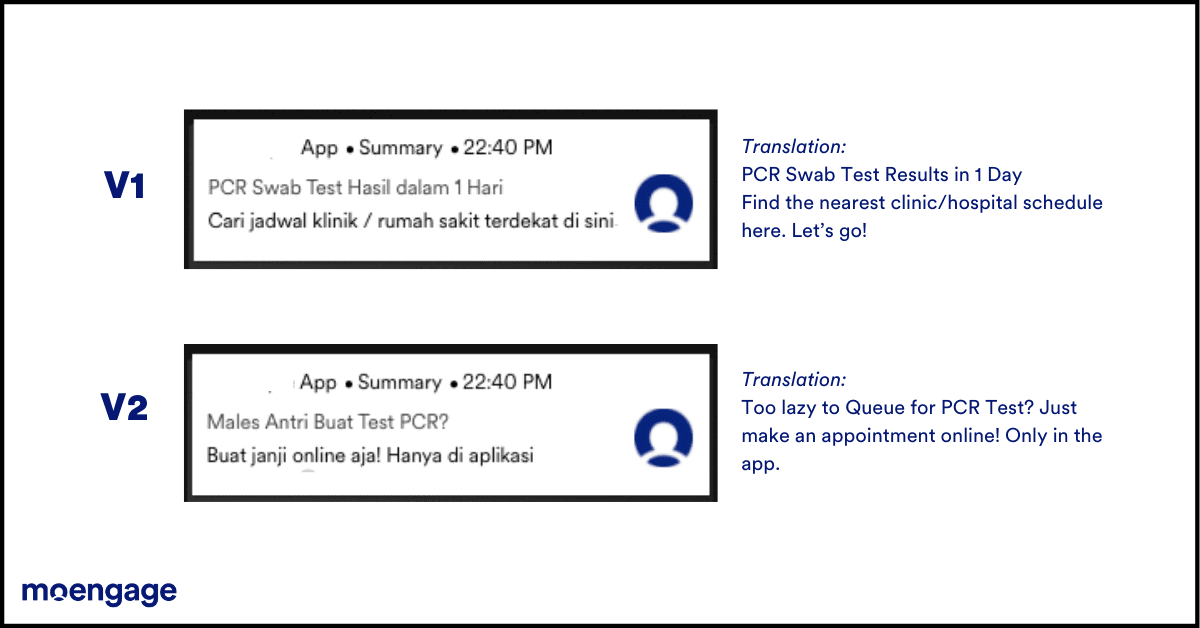 Push notification optimization