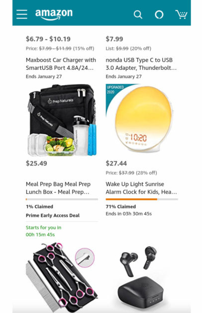 Amazon Leverages the Right Channels by offering classic deals