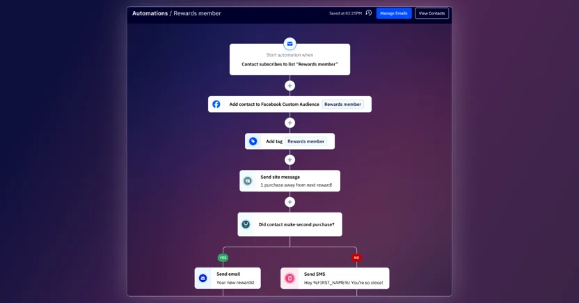 ActiveCampaign is a good Iterable marketing automation alternative 