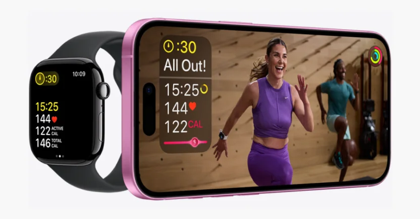 An example of Apple's omnichannel marketing strategy with Apple Fitness