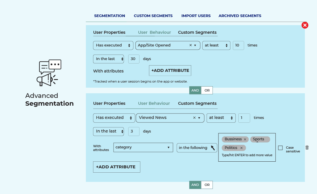 advanced segmentation 