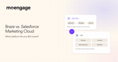 Braze vs. Salesforce Marketing Cloud Comparison: Features and Pricing (2026)