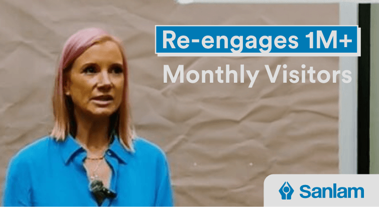 How Sanlam Drives Lead Conversion and Contextual Engagement Across 1M+ Monthly Web Visitors Using MoEngage - Video Cover