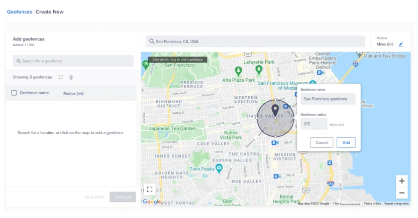 CleverTap surpasses Iterable in its geofencing capabilities through its iOS and Android Geofence SDKs