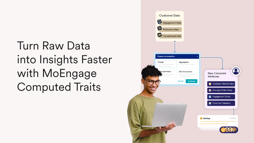 Transform Raw Data into Insights Faster with MoEngage Computed Traits