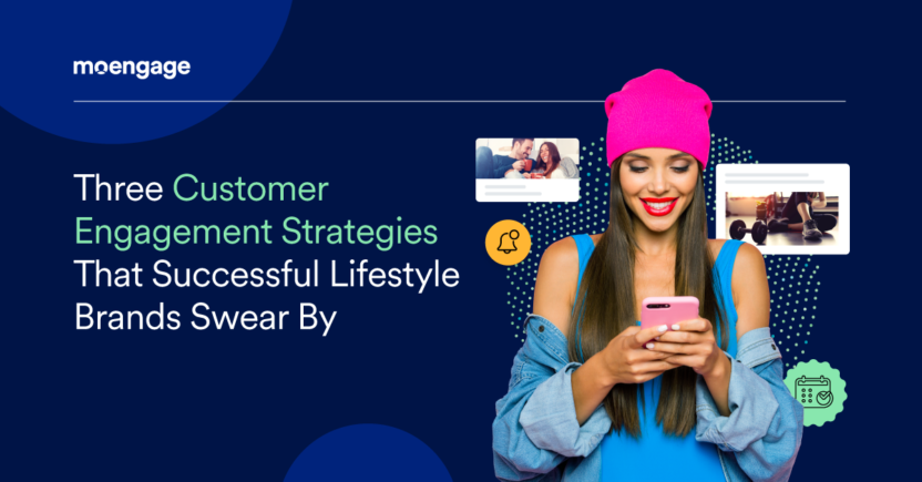 Customer Engagement Strategies followed by Lifestyle Brands Banner_MoEngage e-book