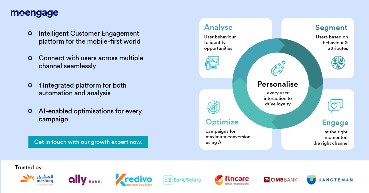 MoEngage is laser focused on personalization