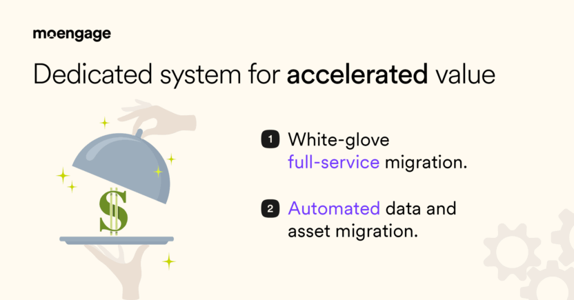 Dedicated system for accelerated time to value from months to weeks with MoUpgrade