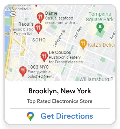 Card hover overlay graphic