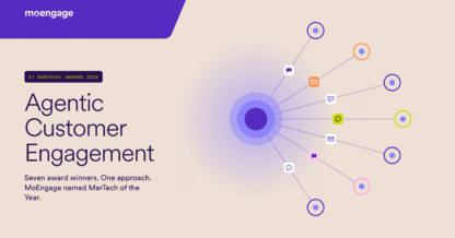 MoEngage Named MarTech Solution Provider of the Year Again at the ET Martech+ Awards 2026