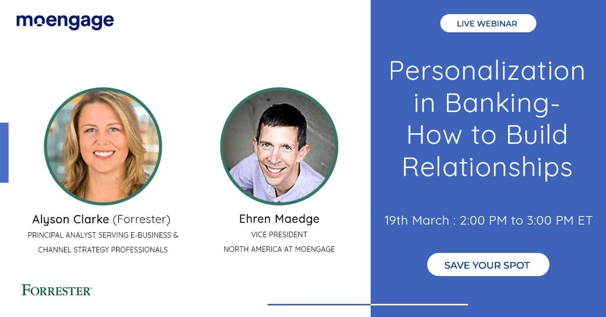 Webinar on personalization banking