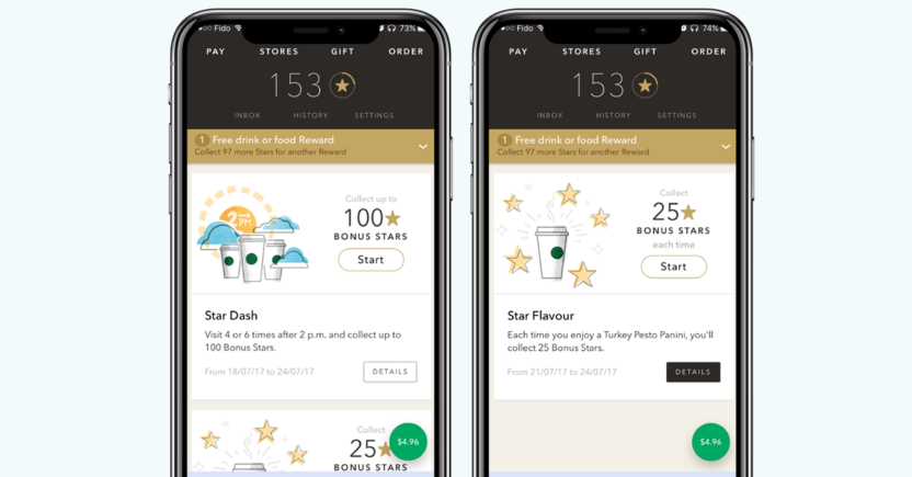 Starbucks uses gamification as a customer activation strategy