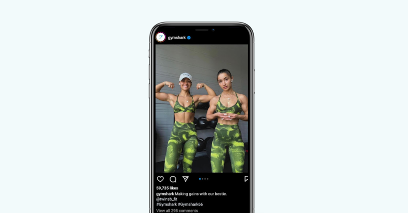 Gymshark's social media campaigns get impressive customer engagement