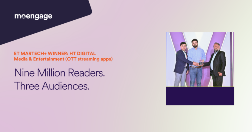 MoEngage Named MarTech Solution Provider of the Year Again at the ET Martech+...