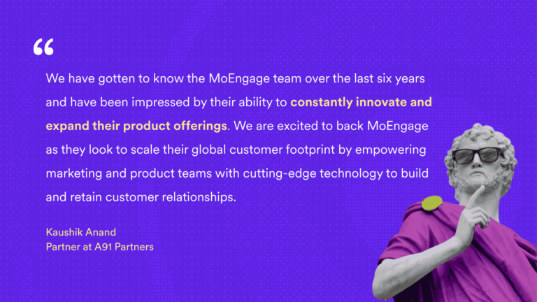 $100M Funding led by Goldman Sachs & A91 Partners