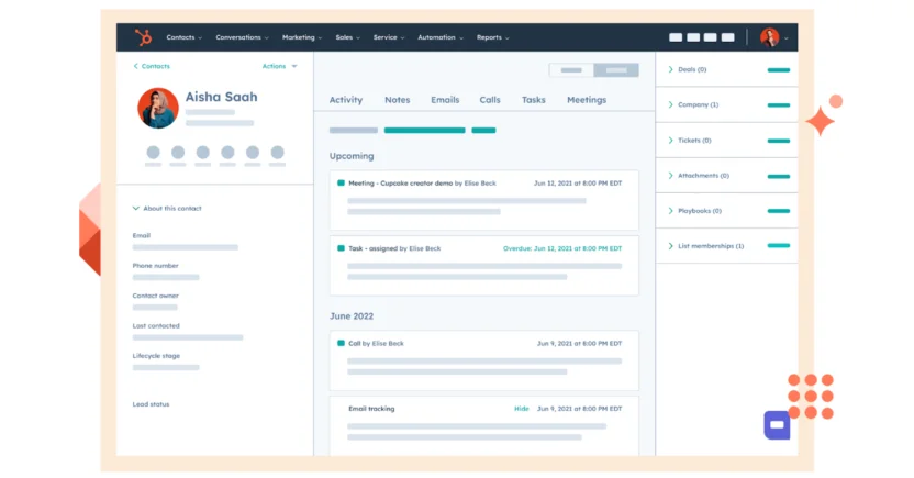 HubSpot CRM unifies marketing, sales, and customer service into one platform