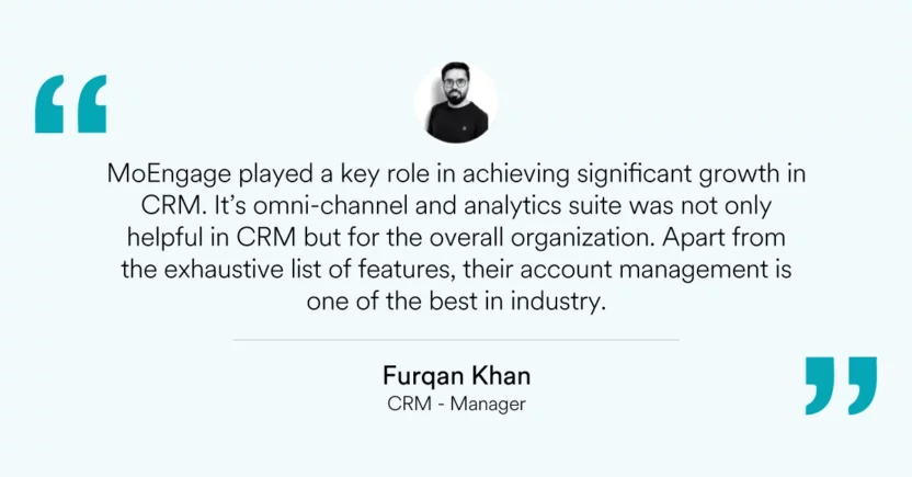 MoEngage’s Platform Helped Reduce Churn and Nudge Consumers Towards Their First Purchase