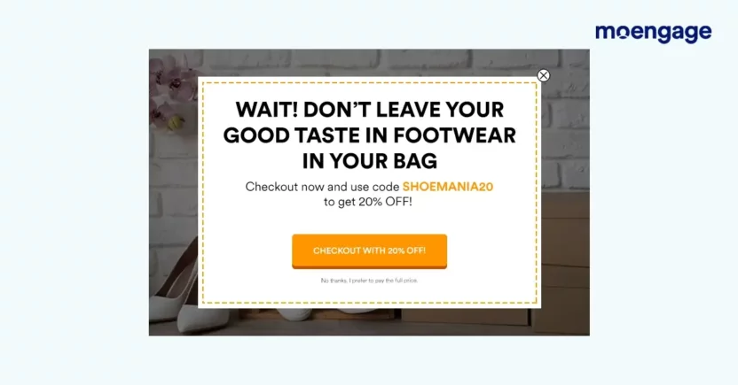 website personalization for cart abandonment