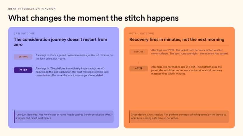 Native Stitching User Profiles
