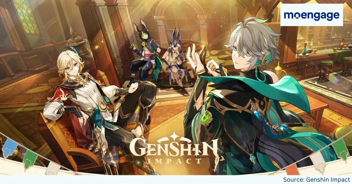 a still from Genshin Impact mobile game