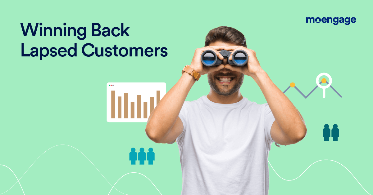 This image shows winning back lapsed customers to help you show how to tie analytics to loyalty