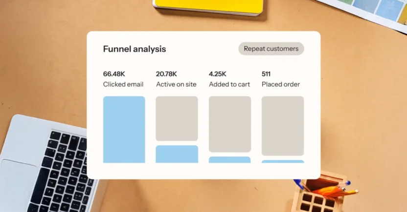 Klaviyo's personalized benchmarks let you compare your campaign metrics to your competitors'