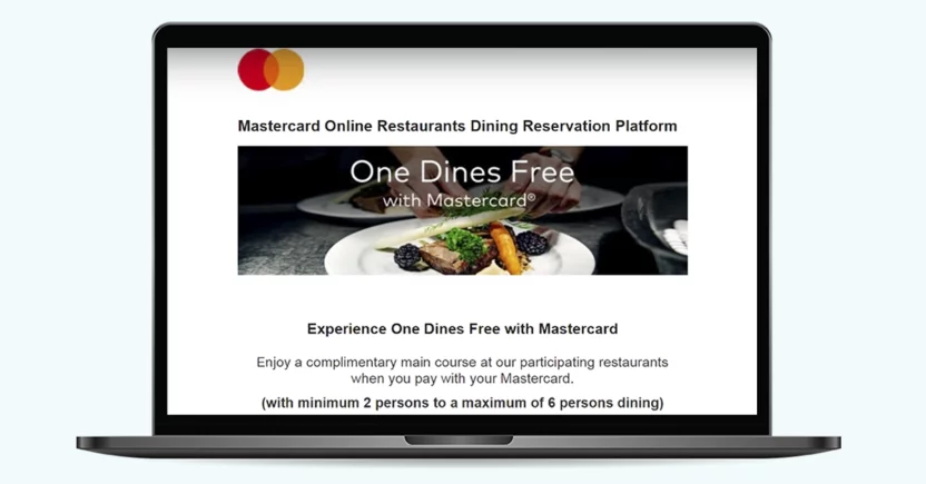 Mastercard's One Dines Free Loyalty Program boosts customer engagement