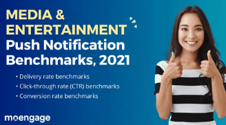 Media & Entertainment Push Notification Benchmarks, 2021