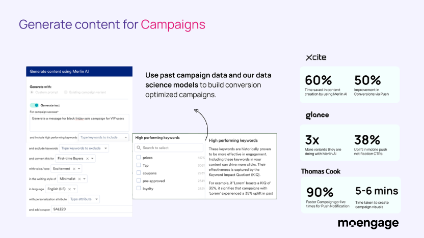 Merlin AI - Creating Content