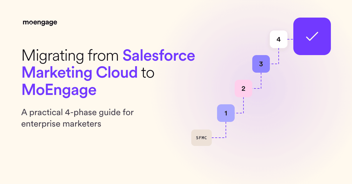 How to Migrate From Salesforce Marketing Cloud (SFMC) to MoEngage for Enterprise Customer Engagement