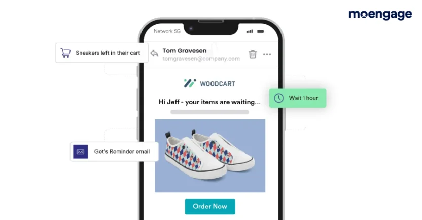 MoEngage is the best email marketing automation software platform for omnichannel engagement