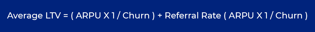  formula for average lifetime value 