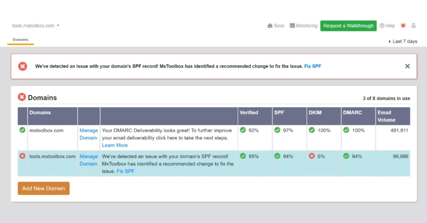 How to check your email domain reputation using MxToolbox