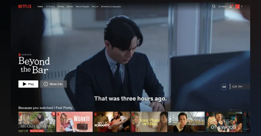 Netflix has been using AI marketing strategies for a long time, including smart recommendations