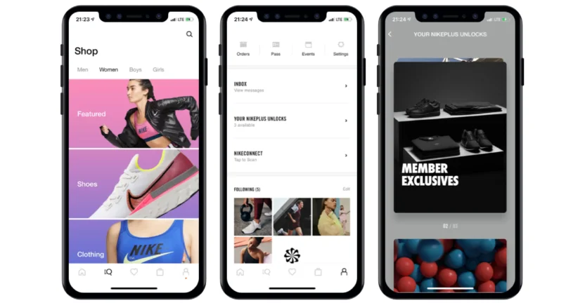 Nike Membership is a free program that offers free shipping to its members