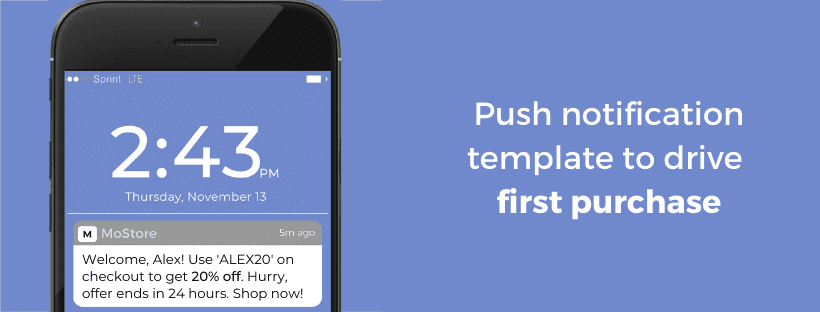 13 Push Notification Templates for E-commerce Apps 🛍️