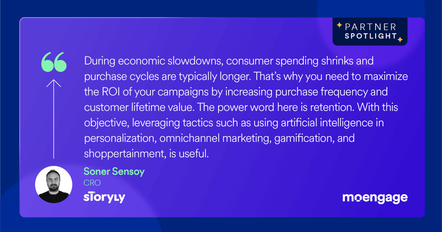 Soner Şensoy, CRO of Storyly highlights the importance of retention