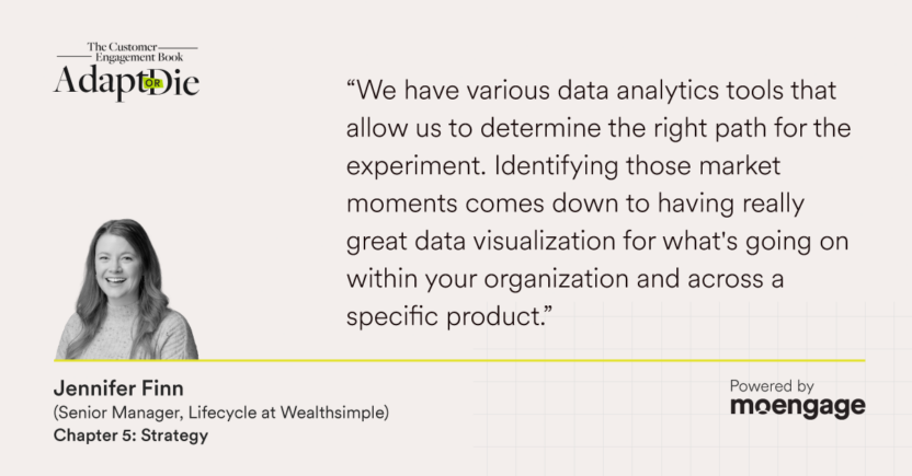 Jennifer Finn quote about data analytics