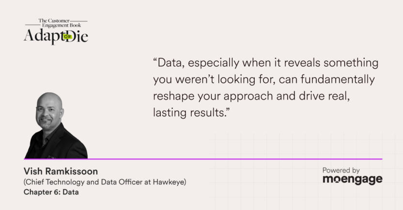 Vish Ramkissoon quote about data