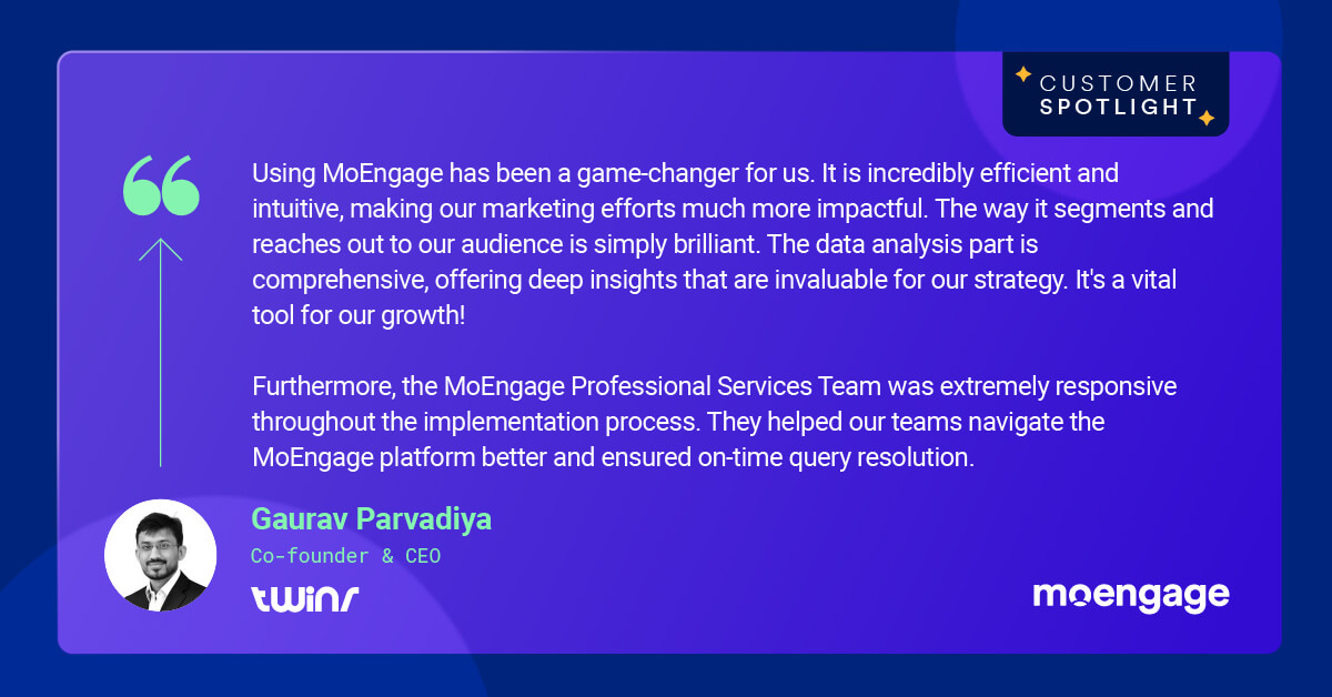 Twinr Testimonial